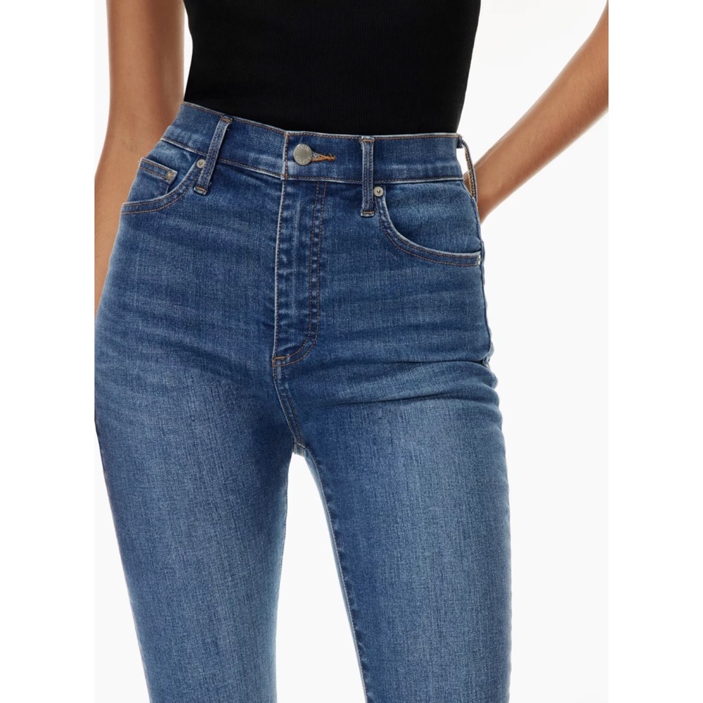 The Denim Forum LOLA High Rise Skinny 30L NWT